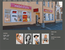 Tablet Screenshot of profifoto-pce.cz